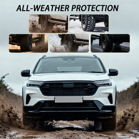 Durable Mud Flaps Splash Guards Fit Ford F-250 F-350 Super Duty 2017-2018