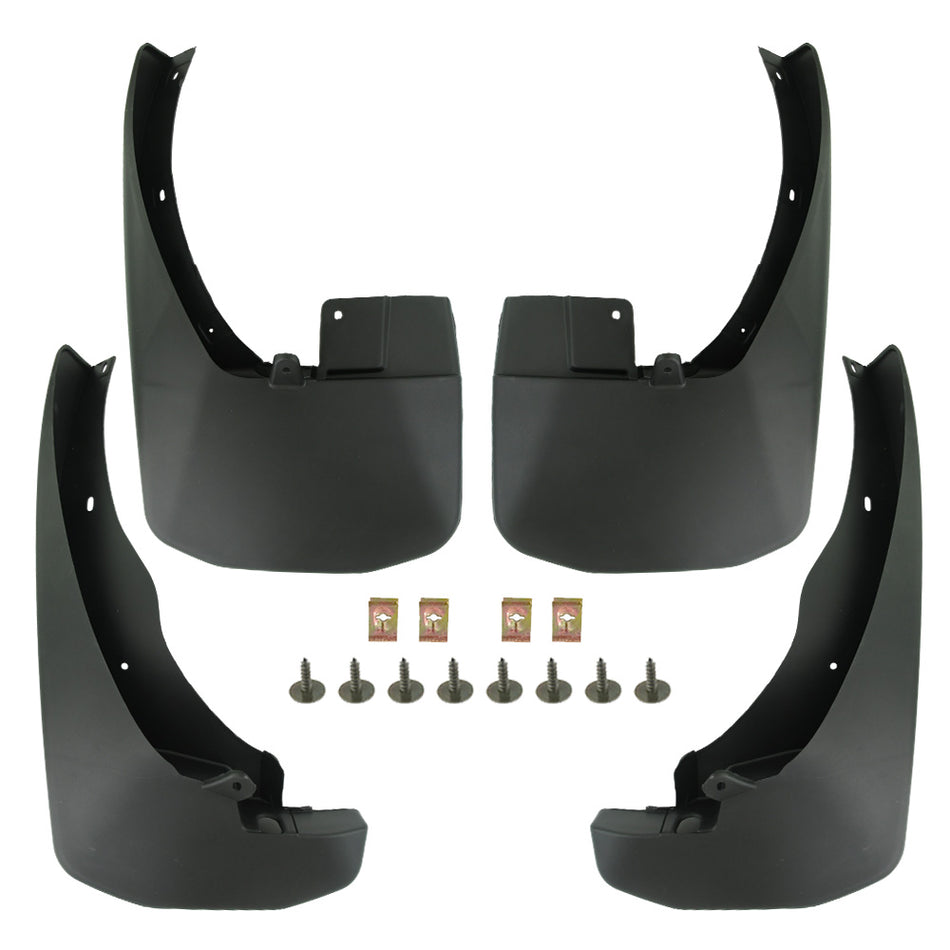 2005-2015 Nissan Frontier Front Rear Splash Guards 4PCS