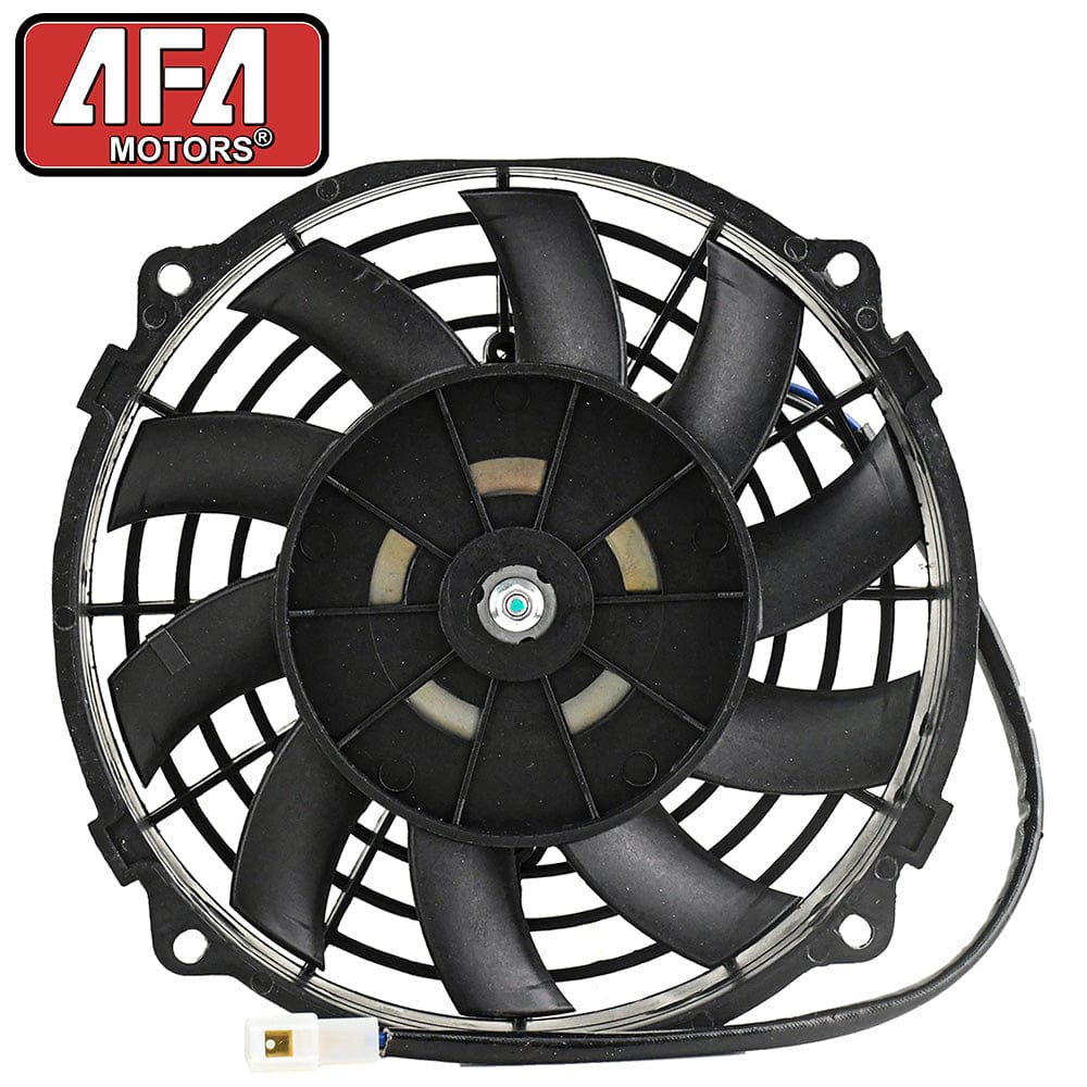 7 Inch Black Universal Electric Radiator Slim Fan 12V 80W High Performance