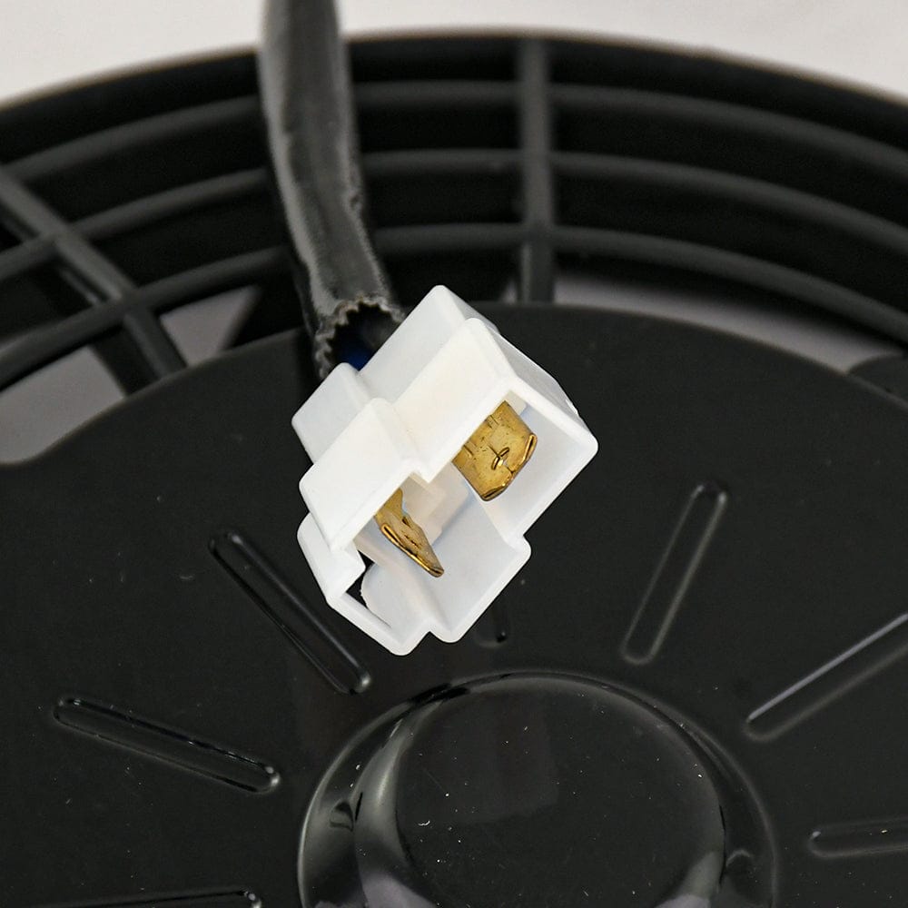 7 Inch Black Universal Electric Radiator Slim Fan 12V 80W High Performance