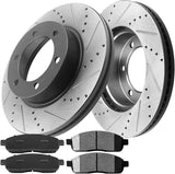 Ford F-150 Front Brake Rotors & Pads Kit 12065100 (2004-2008)