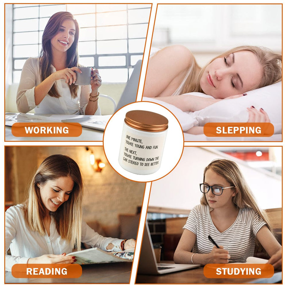 Funny Series Lavender Car Aromatherapy Candle | Gift Edition