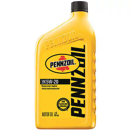 Pennzoil 5W20 Synthetic Blend Motor Oil, 1 Quart