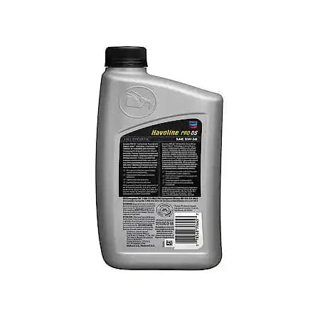 Havoline Pro-DS Fully Synthetic 5W-30 Motor Oil: Designed To Protect Against Contamination, 1 Quart