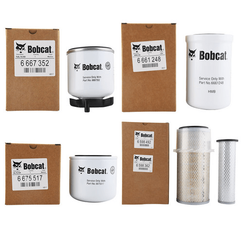 Bobcat 753 763 773 Skid Steer Complete Filter Kit | Oil Fuel Air Maintenance Set