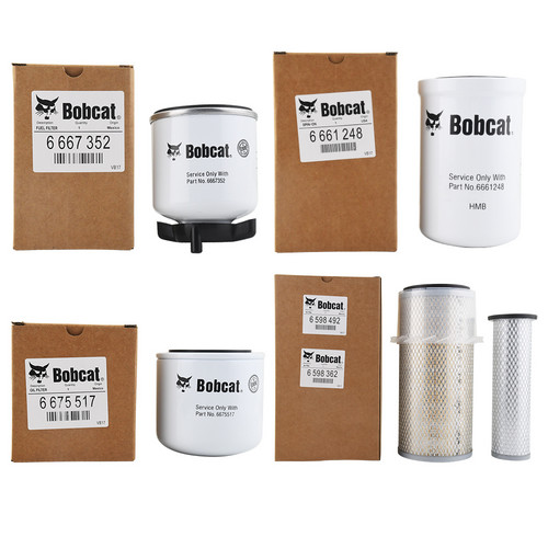 Bobcat 753 763 773 Skid Steer Complete Filter Kit | Oil Fuel Air Maintenance Set