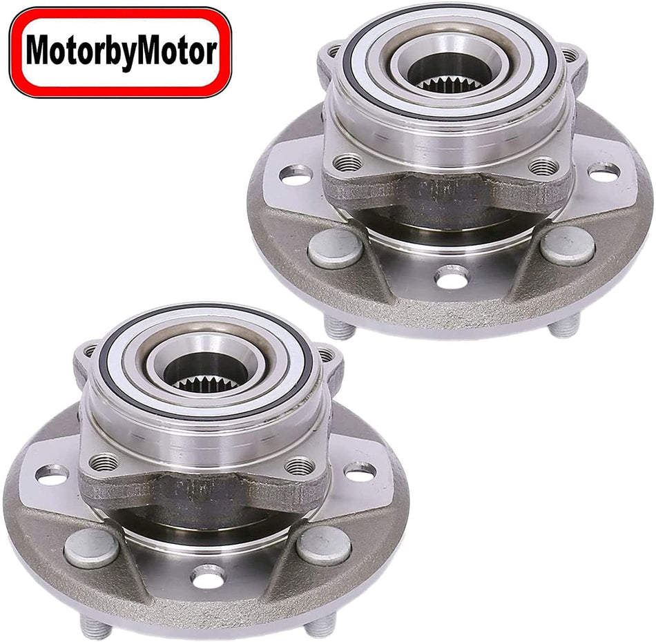 Honda Accord Wheel Bearing Hub Assembly 1990-1997 Front 950-003 2pcs