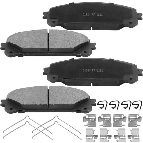 Front Ceramic Brake Pads for Lexus RX350 RX450h Toyota Highlander Sienna Camry