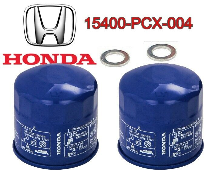 Honda Oil Filter 15400-PCX-306 2pcs