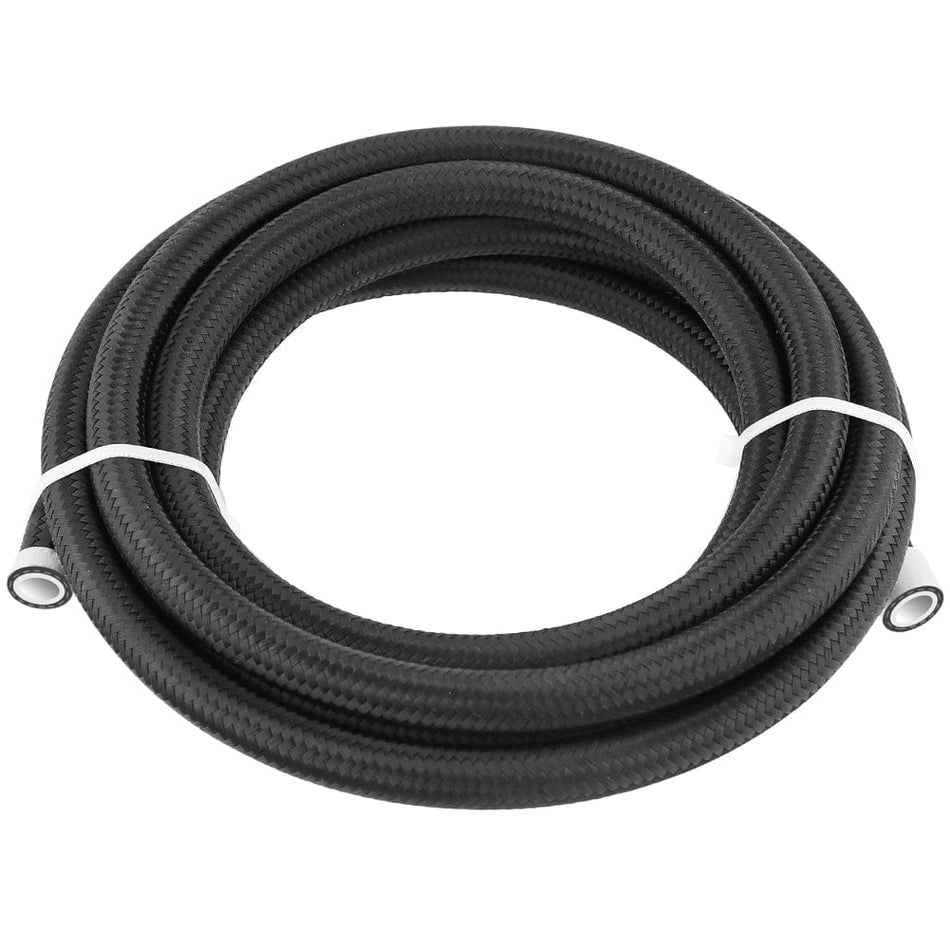 8AN PTFE Fuel Line Kit 8AN Nylon Braided Fuel Hose 20FT (0.394Inch ID)