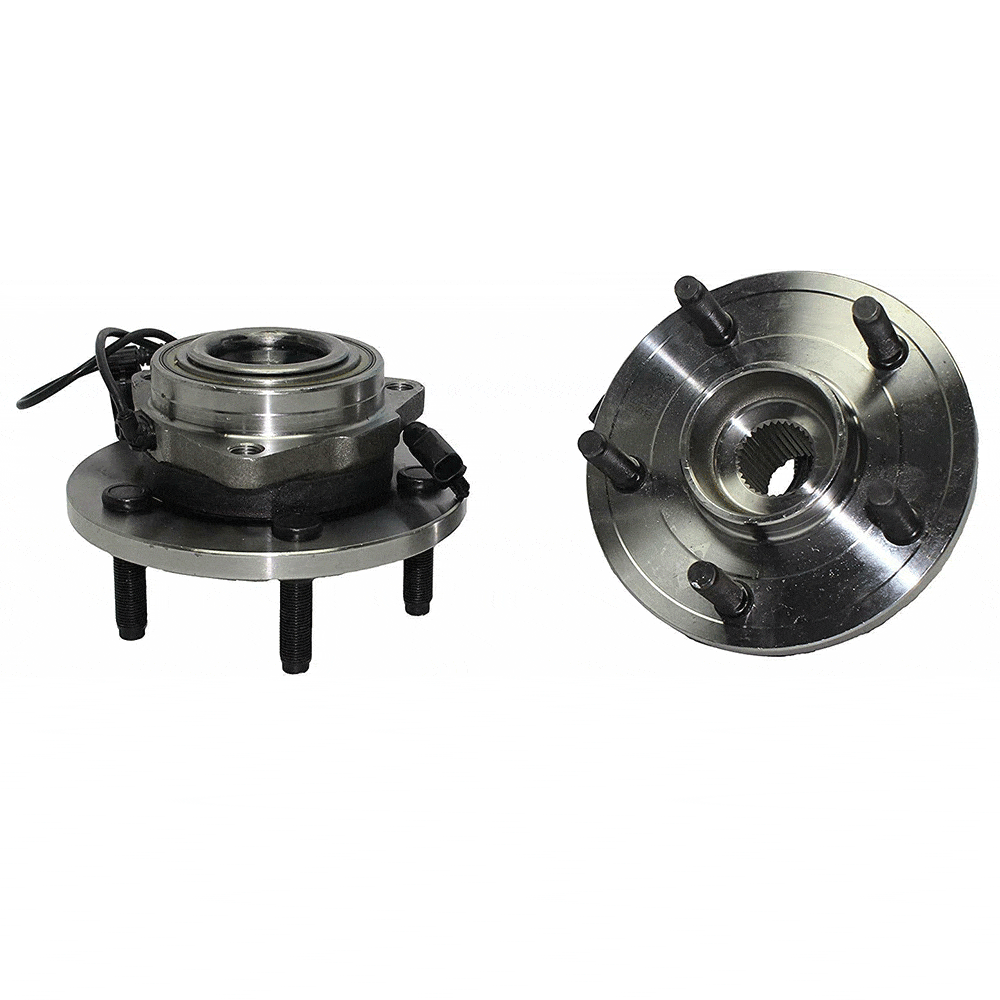 TIMKEN TKHA590035 Front Wheel Bearing hub Assembly for 2005 - 2010 Dodge Dakota w/ ABS 4 Wheel ABS (2 PACK)