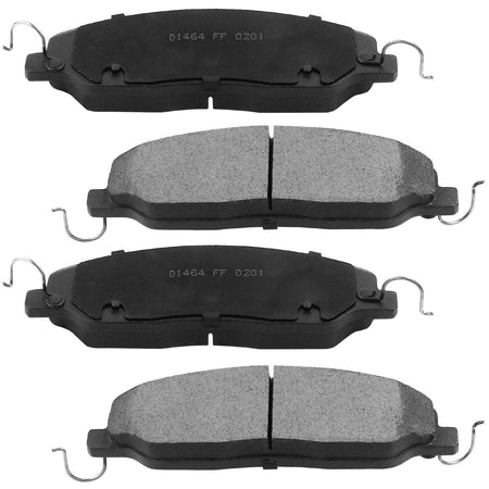Ford Mustang Ceramic Brake Pads 2011-2014 | Front & Rear Set with Hardware