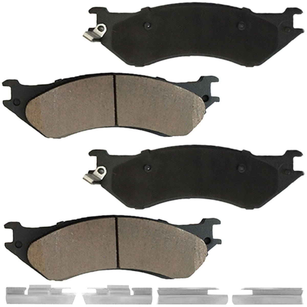 Dodge Ram 2500 Brake Pads 2005 - 2008 - Front & Rear - BPD965-BPD702