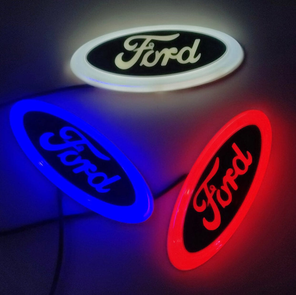 Ford 150 Led Emblems Light Up Ford Badges White Light