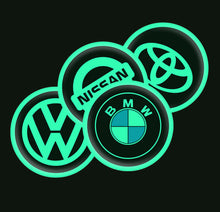 Load image into Gallery viewer, Vehicle emblem sticker Night glow 2 pcs