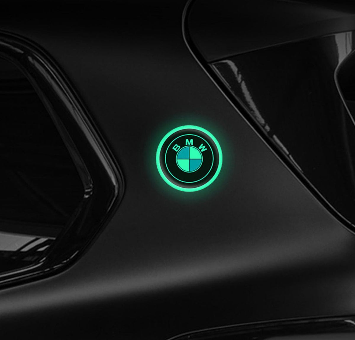 Vehicle emblem sticker Night glow 2 pcs