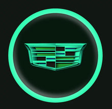 Load image into Gallery viewer, Vehicle emblem sticker Night glow 2 pcs