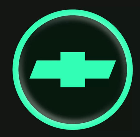 Vehicle emblem sticker Night glow 2 pcs
