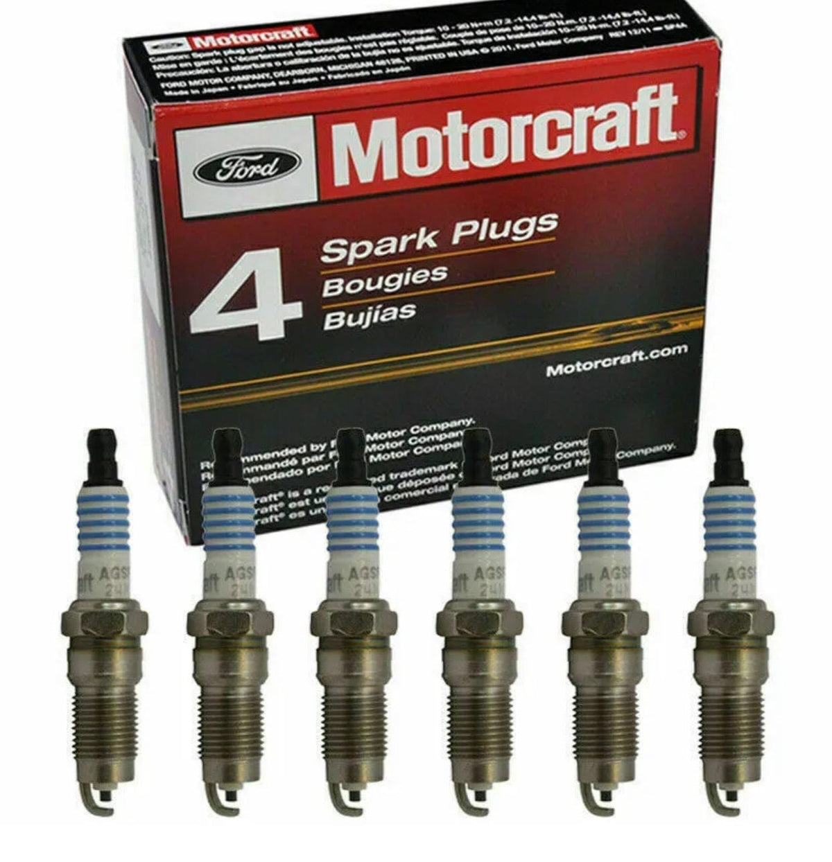 Motorcraft Spark Plug  SP412 6pcs for Ford Mustang Explorer V6