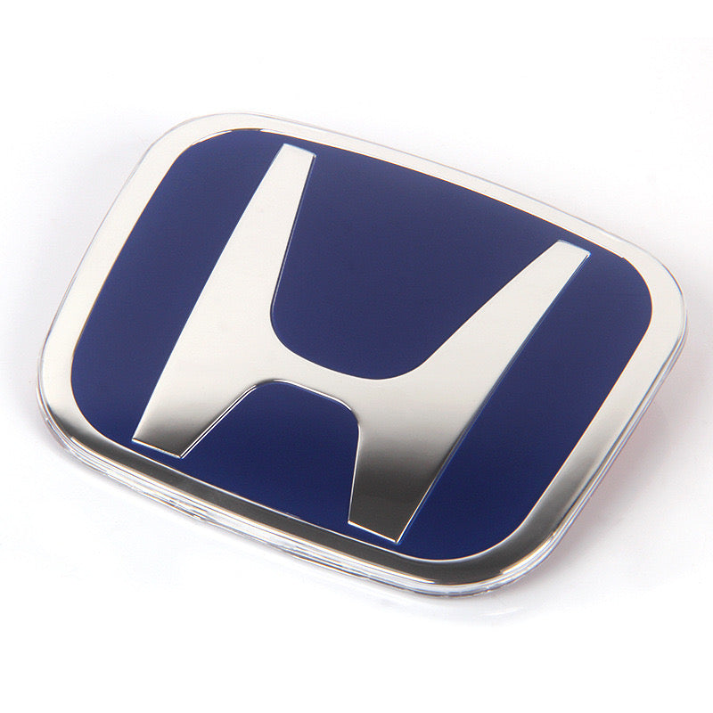 Honda Emblem - Civic Accord CRV FIT HR-V 75700-S5T-E11, Blue