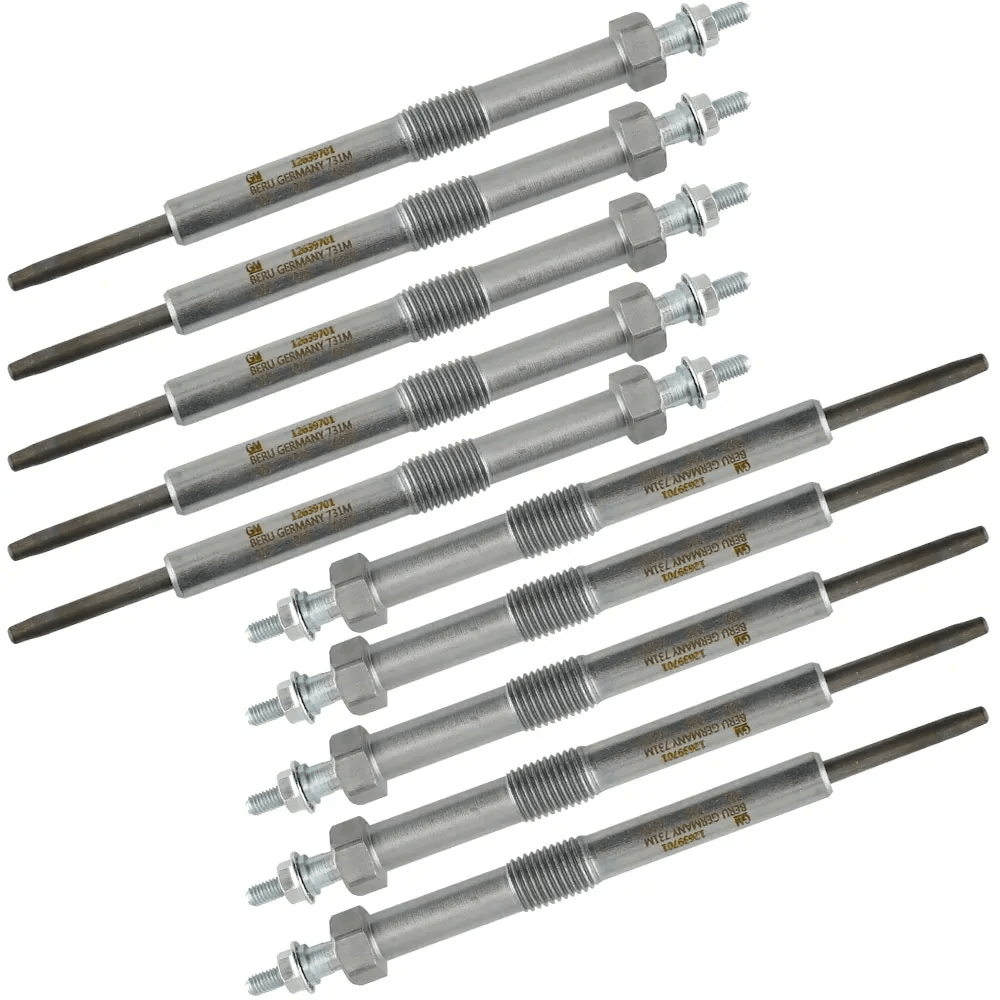 ACDelco GLOW PLUGS FOR GM 12639701 DIESEL ENGINE 6.6L 8pcs