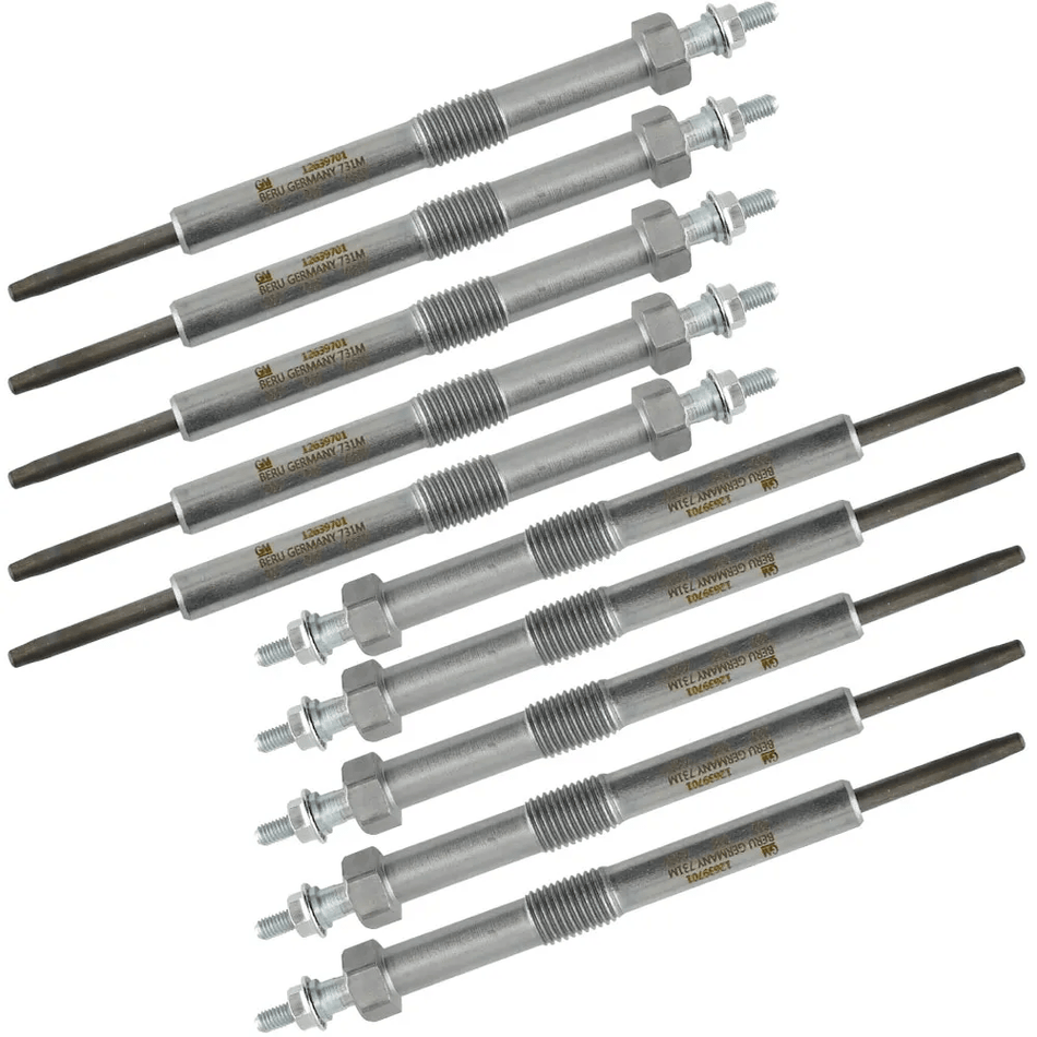 ACDelco GLOW PLUGS FOR GM 12639701 DIESEL ENGINE 6.6L 8pcs