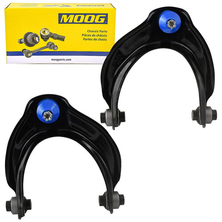 Moog Front Upper Control Arms with Ball Joint for Acura TL TSX Honda Accord