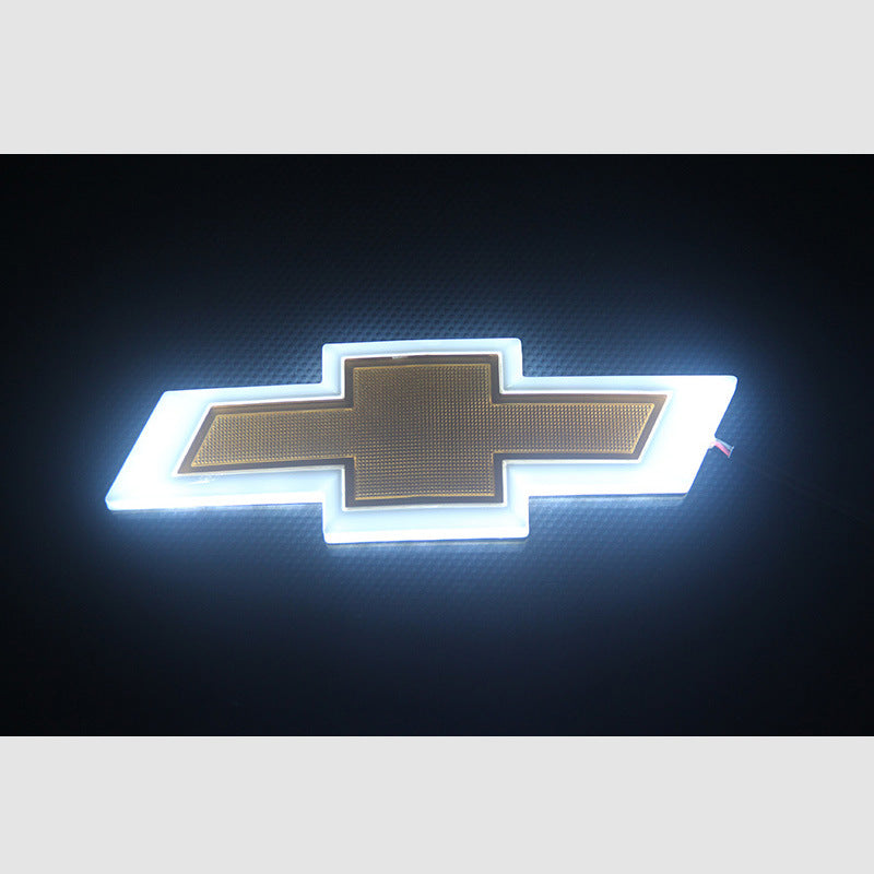 Chevrolet LED Emblems Rear White Badge 21112
