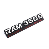 Dodge RAM 3500 Emblems Cummins Turbo Diesel Rear Sticker