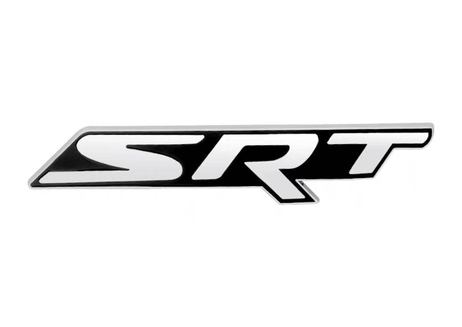 Dodge Challenger SRT Rear Emblem Black Sliver