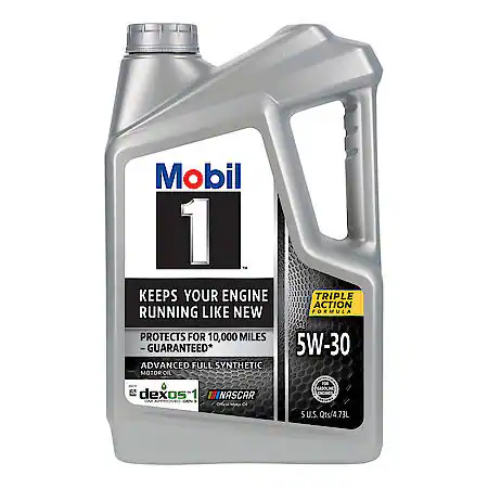 Mobil 1 Advanced Full Synthetic Motor Oil 5W-30, 5 Quart