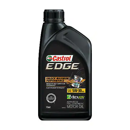 Castrol EDGE 5W-30 Advanced Full Synthetic Motor Oil: 1 Quart