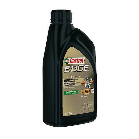 Castrol EDGE Euro Car 5W-40 A3/B4 Full Synthetic Motor Oil 1 Quart