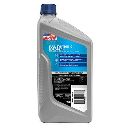 Valvoline European Vehicle Full Synthetic 5W-40 Motor Oil: For Gasoline & Diesel Engines, 1 Quart