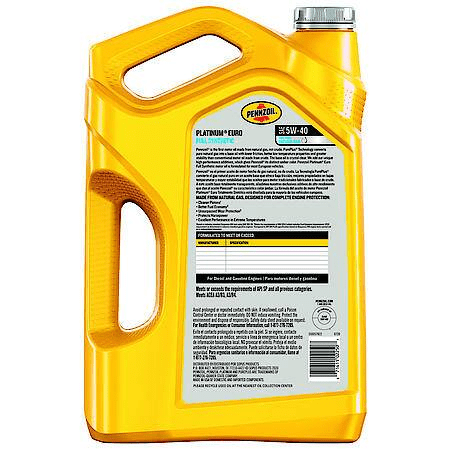 Pennzoil 5W-40 Full Synth Oil