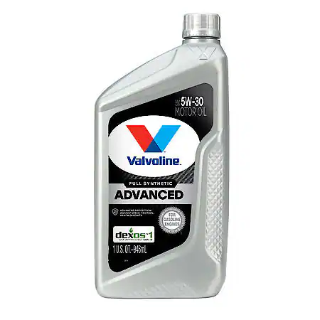 Valvoline Advanced Full Synthetic 5W-30 Motor Oil: Maximizes Engine Life, 1 Quart