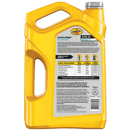 Pennzoil Pennzoil Ultra Platinum Full Synthetic 5W20
