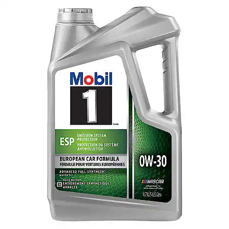 Mobil 1 ESP 0W-30 Full Synthetic Motor Oil 5 Quart