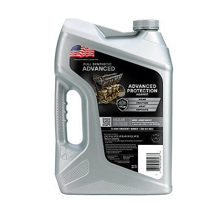 Valvoline Advanced Full Synthetic 5W-20 Motor Oil: Maximizes Engine Life, 5 Quart