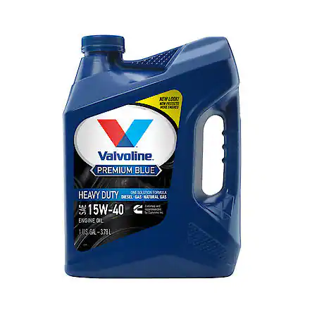 Valvoline Premium Blue One Solution GEN2 Conventional 15W-40 Engine Oil: Endorsed by Cummins, 1 Gallon