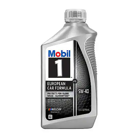 Mobil 1 FS European Car Formula Full Synthetic Motor Oil 5W-40, 1 Quart