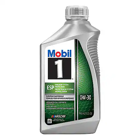 Mobil 1 ESP Full Synthetic Motor Oil 0W-30, 1 Quart