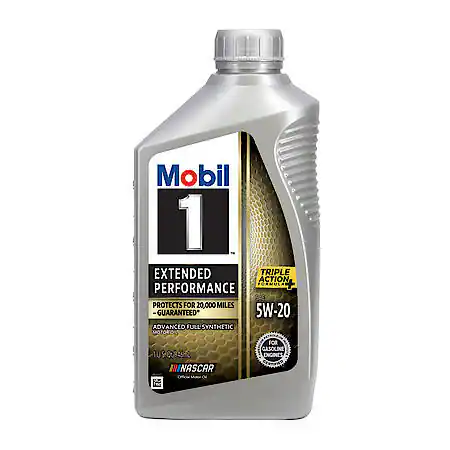 Mobil 1 Extended Performance Full Synthetic Motor Oil 5W-20, 1 Quart