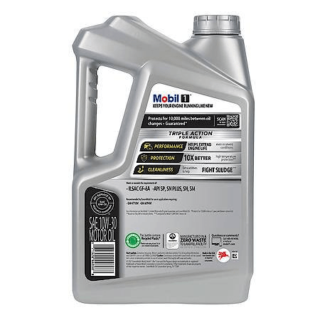 Mobil 1 Advanced Full Synthetic Motor Oil 10W-30, 1 Quart