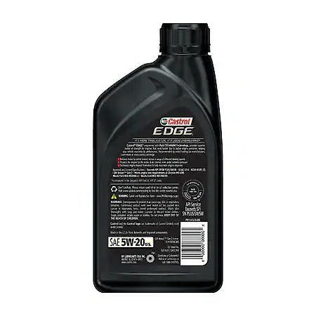 Castrol EDGE 5W-20 Full Synthetic Motor Oil 1 Quart