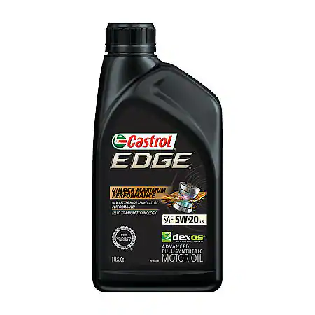 Castrol EDGE 5W-20 Full Synthetic Motor Oil 1 Quart