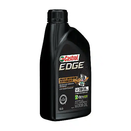 Castrol EDGE 0W-20 Full Synthetic Motor Oil 1 Quart
