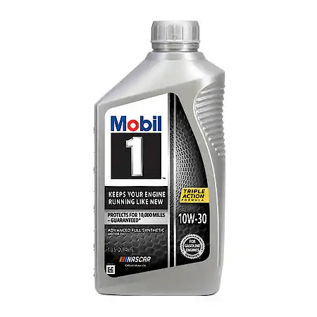 Mobil 1 Advanced Full Synthetic Motor Oil 10W-30, 1 Quart