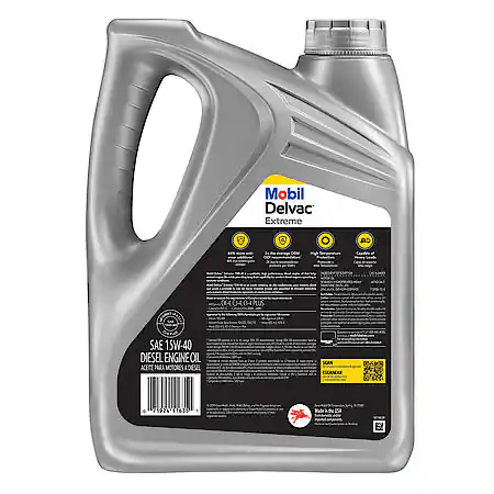 Mobil Delvac Extreme 15W-40 Synthetic Heavy Duty Diesel Engine Oil 1 Gallon