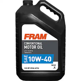 FRAM Conventional 10W-40 Motor Oil: 5 Quart